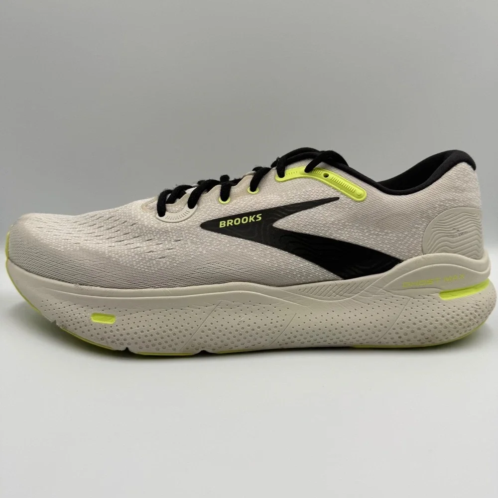 Brooks Ghost Max Grey Running‎ Shoes Athletic Sneakers Men's Size 14 1104061D071